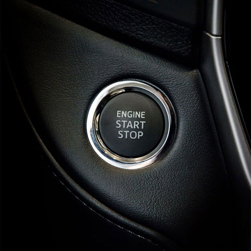 Push Start Button - Advanced vehicle technology